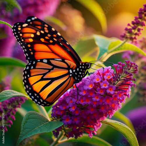 Monarch, Beautiful Butterfly Photography, Beautiful butterfly on flower, Macro Photography, Beautiful Nature