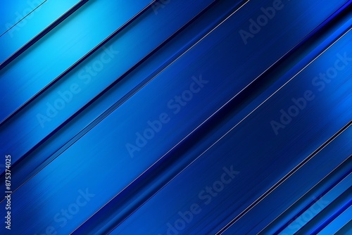 Blue metallic background with sharp edges, diagonal lines, and shadows, perfect for a modern industrial design.