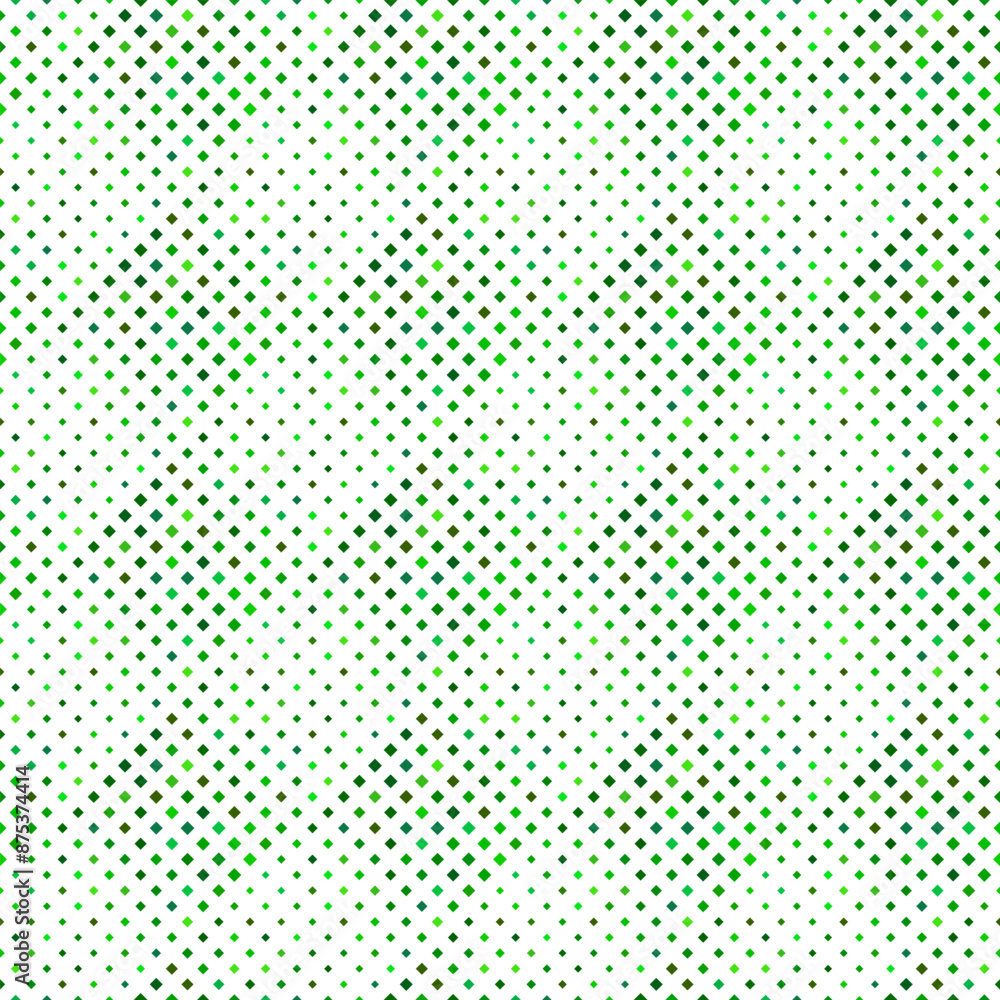 Seamless abstract diagonal square pattern background - dark green vector graphic Seamless abstract diagonal square pattern background - dark green vector graphic
