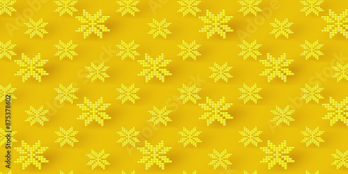 Colors and pattern for independence day Ukraine. 3d render.