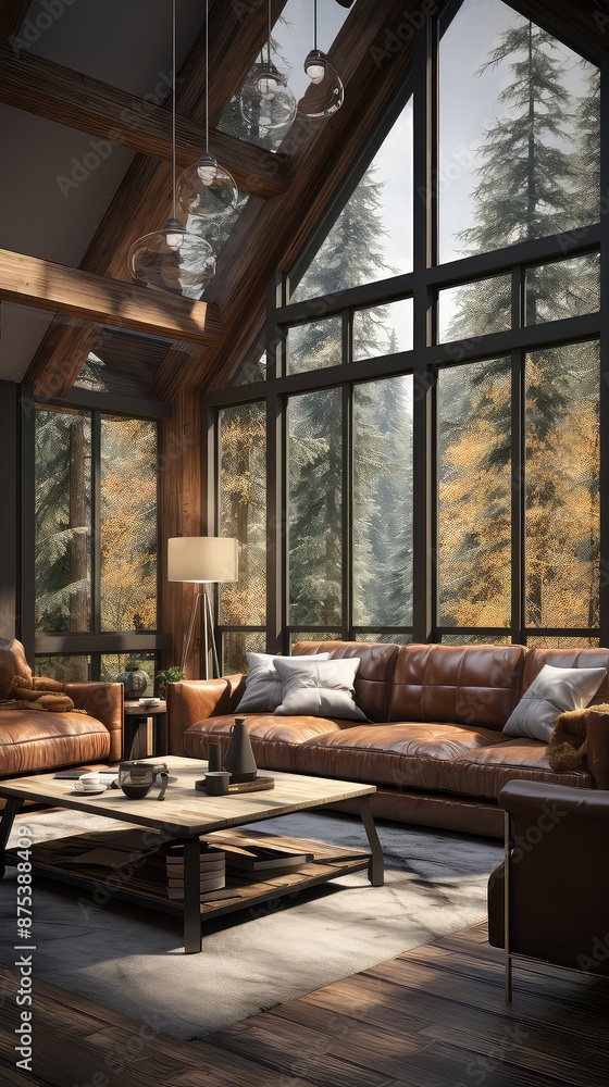 calm and warm living room enterior calm and warm living room enterior