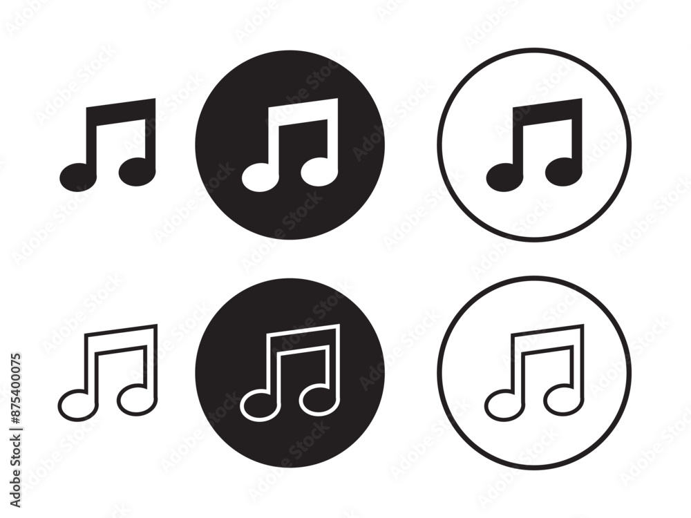 Music icon vector, music vector icon, Melody, song, note, sound, audio sign, note music icon vector. tone icon, isolated on white background, Music icon vector, music vector icon, Melody, song, note, sound, audio sign, note music icon vector. tone icon, isolated on white background,
