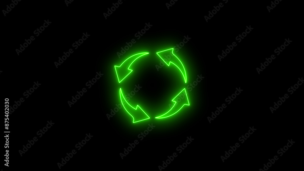 Neon circle loading icon. Glowing Colorful Loaders symble. Neon upload download round icon. Neon circle loading icon. Glowing Colorful Loaders symble. Neon upload download round icon.