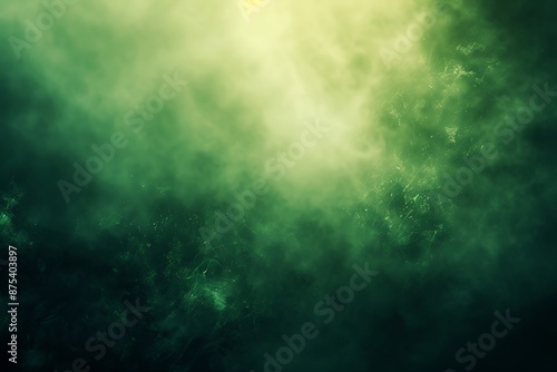 Dark green gradient texture blurry image background.