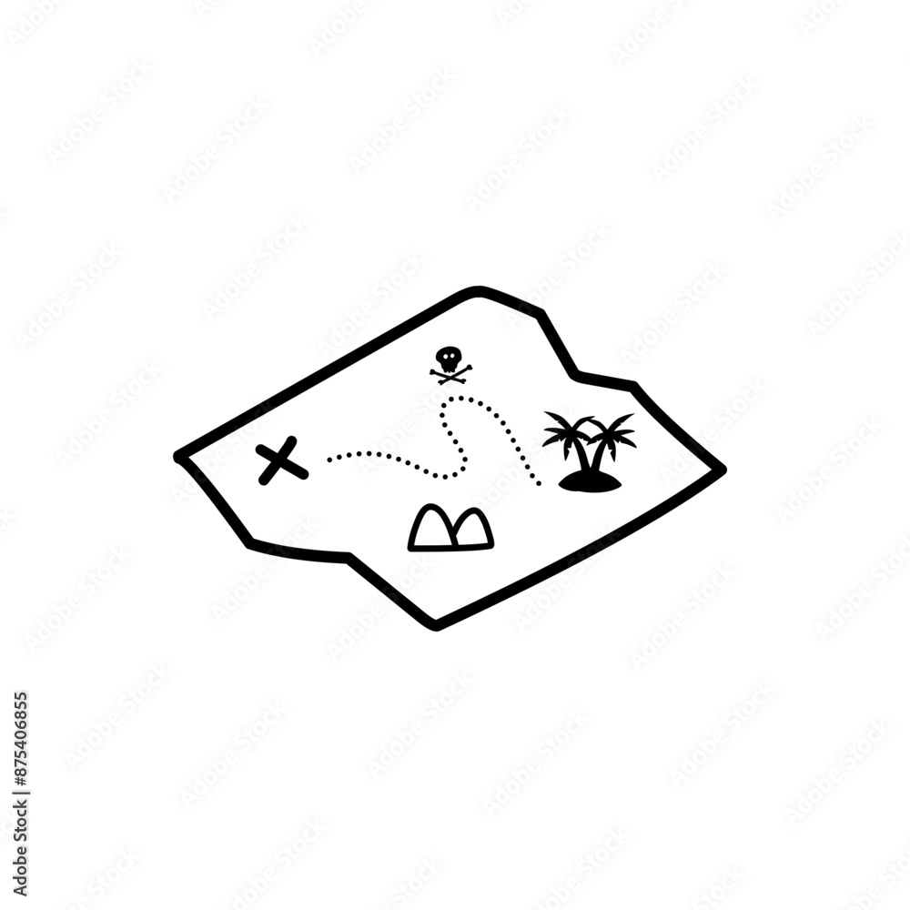 Pirate tresure map Pirate tresure map
