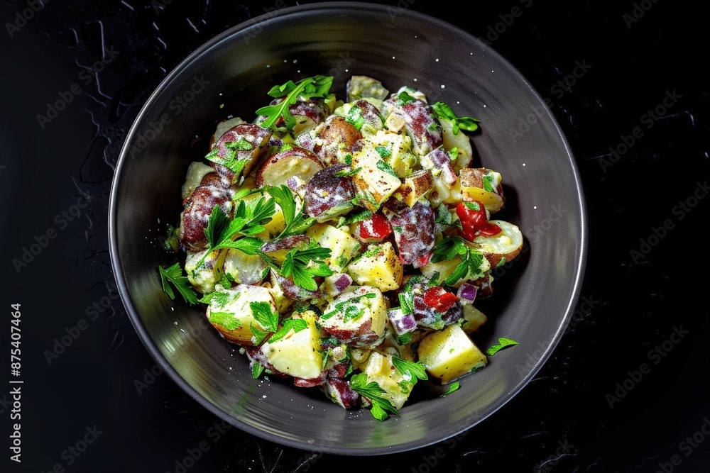 Crispy and Tender Air Fryer Potato Salad with Savory Seasonings Crispy and Tender Air Fryer Potato Salad with Savory Seasonings
