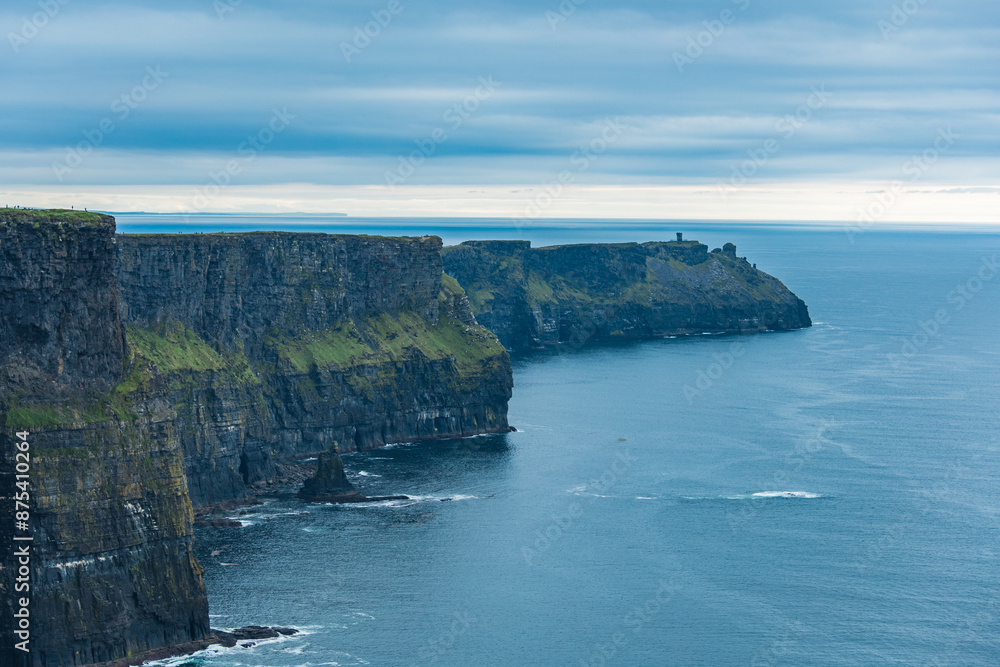 Natural scenery of the Cliffs of Moher, Galway, Ireland Natural scenery of the Cliffs of Moher, Galway, Ireland