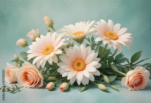 Elegant flowers design pattern