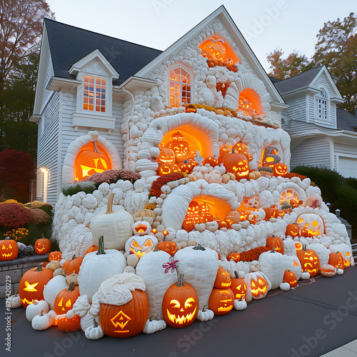 Pumpkin carving photo