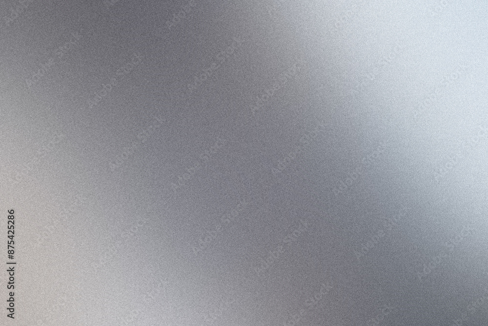 Abstract silver metallic gradient background with a grainy texture Abstract silver metallic gradient background with a grainy texture