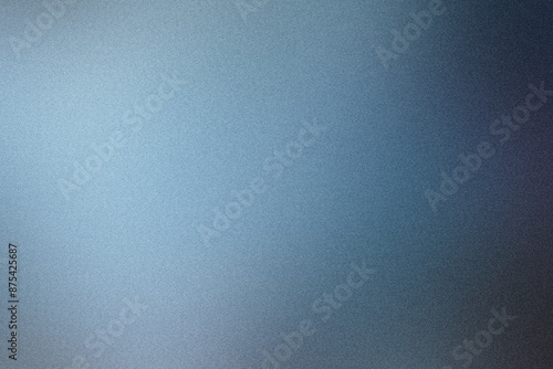 Abstract blue gradient background with a fine grain texture