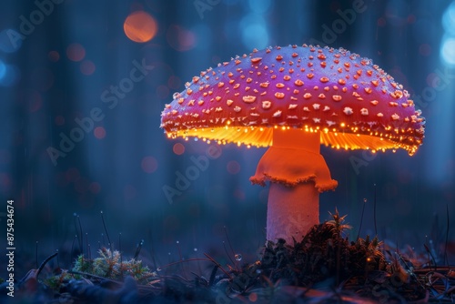 Enchanted Forest Mushroom © Sandu