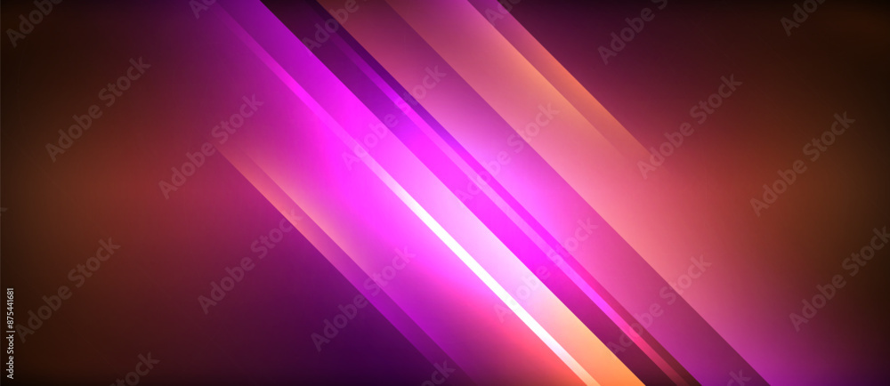 Neon glowing circle rays, light round lines in the dark, planet style neon wave lines. Energetic electric concept design for wallpaper, banner, background Neon glowing circle rays, light round lines in the dark, planet style neon wave lines. Energetic electric concept design for wallpaper, banner, background