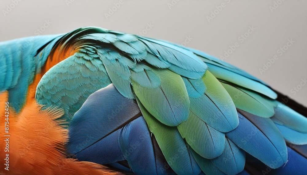 Fototapeta premium blue and gold macaw