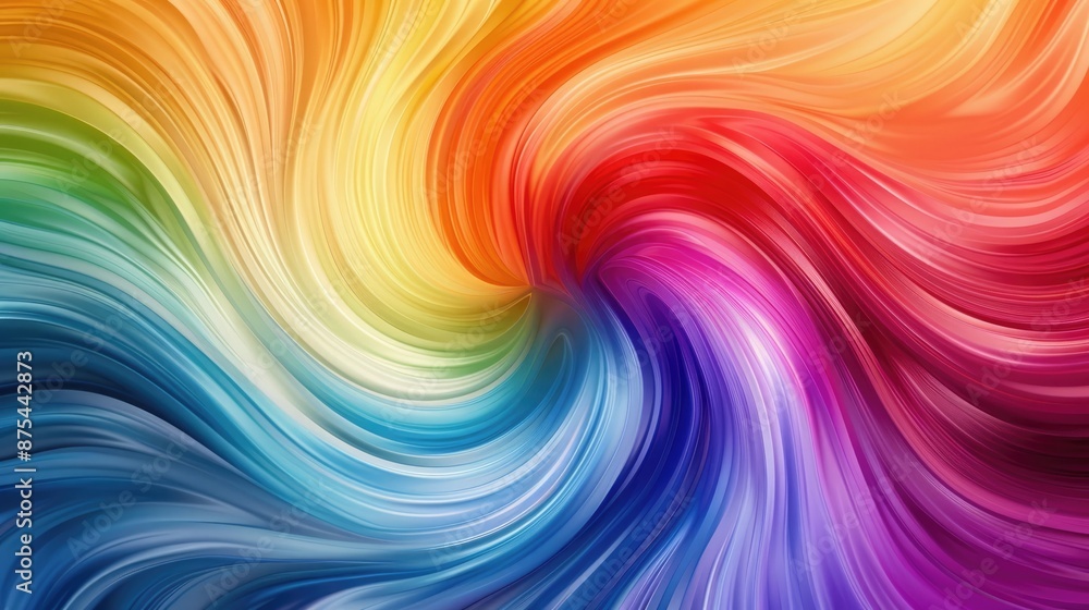 A vibrant explosion of swirling colors blending seamlessly in a gradient, creating a mesmerizing abstract pattern. A vibrant explosion of swirling colors blending seamlessly in a gradient, creating a mesmerizing abstract pattern.