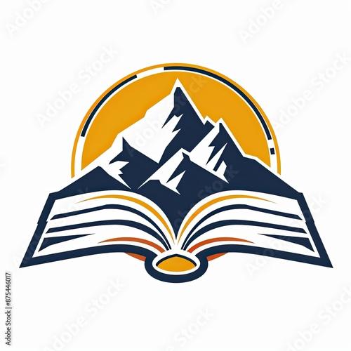 open book on the mountain