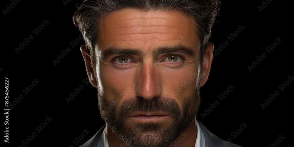 Handsome billionare man attractive success scene Handsome billionare man attractive success scene