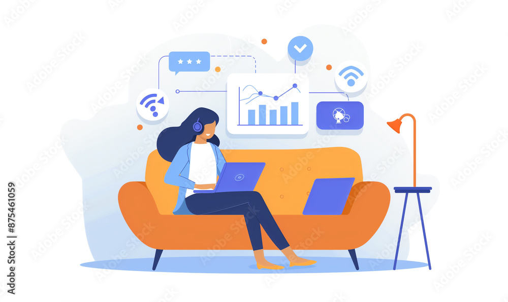 Remote Work from Home Setup