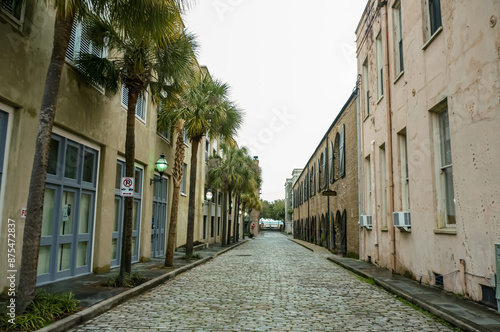 Downtown Charleston, SC during Winter