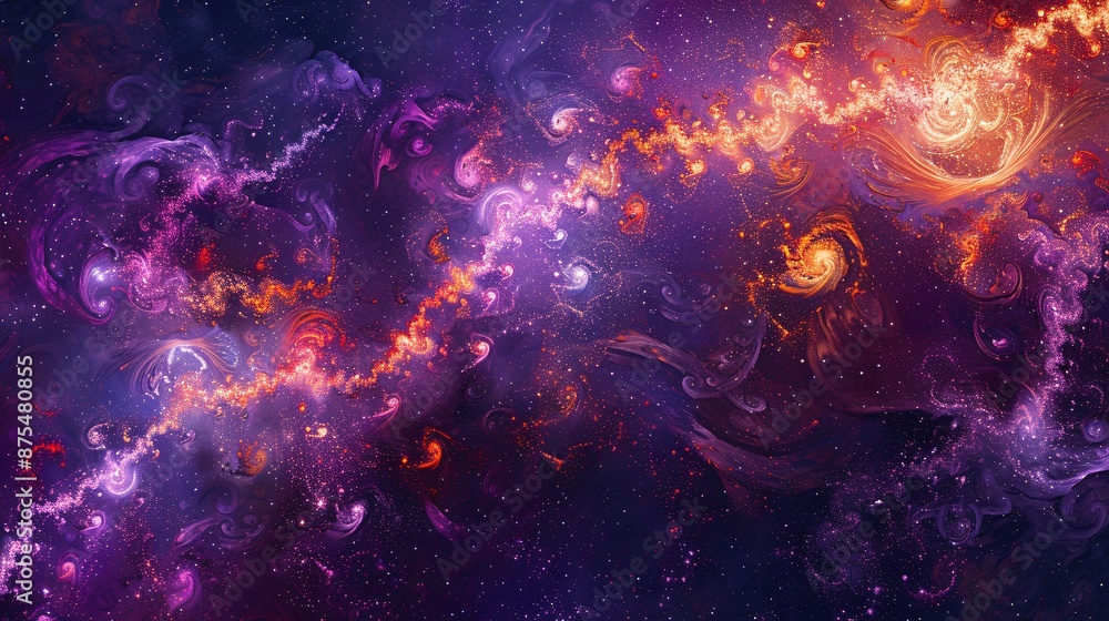 Celestial Symphony abstract background Celestial Symphony abstract background