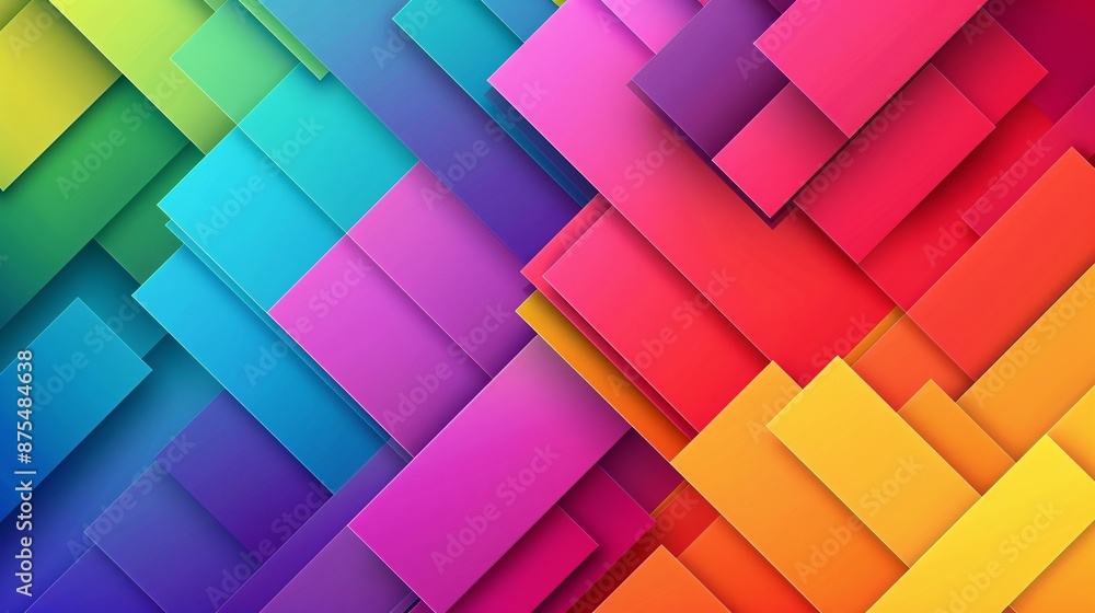 An abstract multicolored painting serving as a wallpaper An abstract multicolored painting serving as a wallpaper