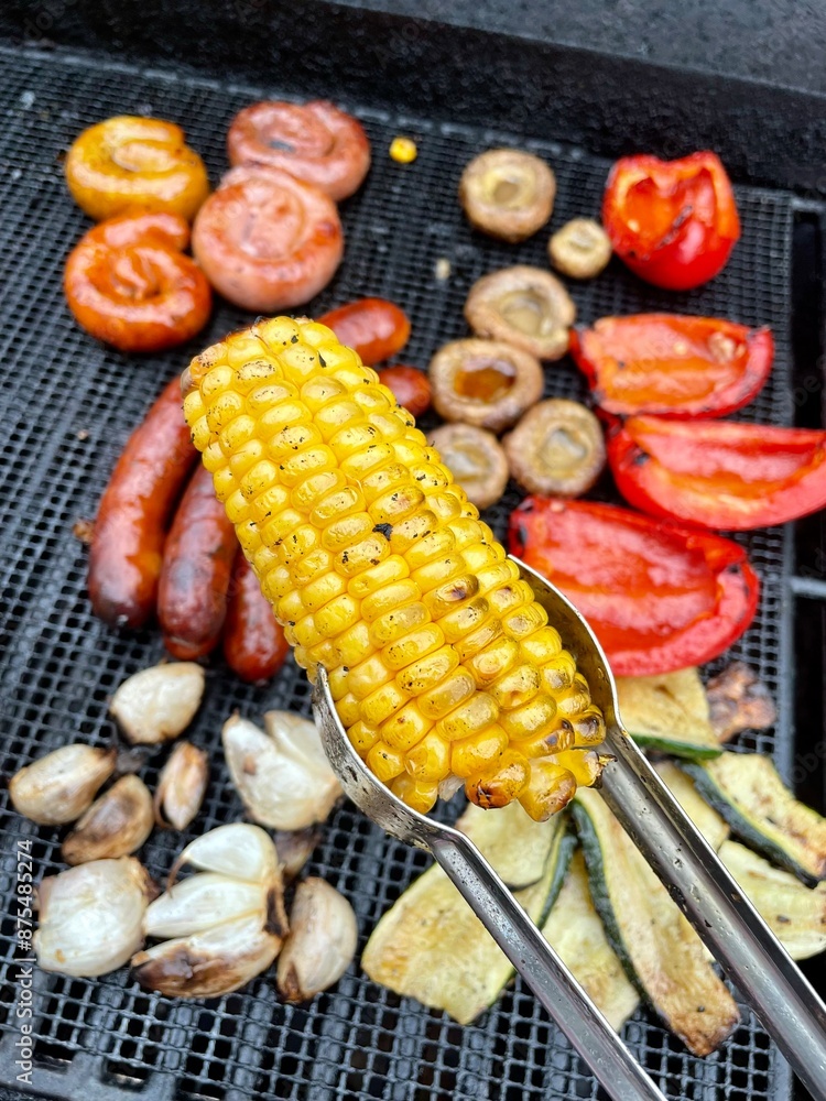 shish kebab on grill shish kebab on grill