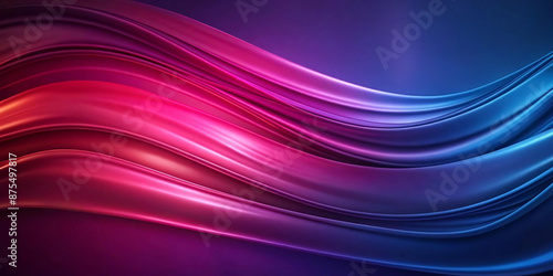 magenta dark blue smooth wavy background banner