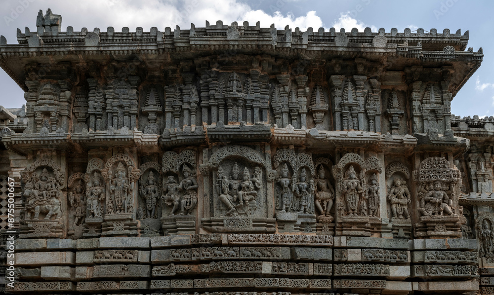 Kedareshwara Temple is a Hoysala-era structure in Halebidu, Karnataka, India. Kedareshwara Temple is a Hoysala-era structure in Halebidu, Karnataka, India.