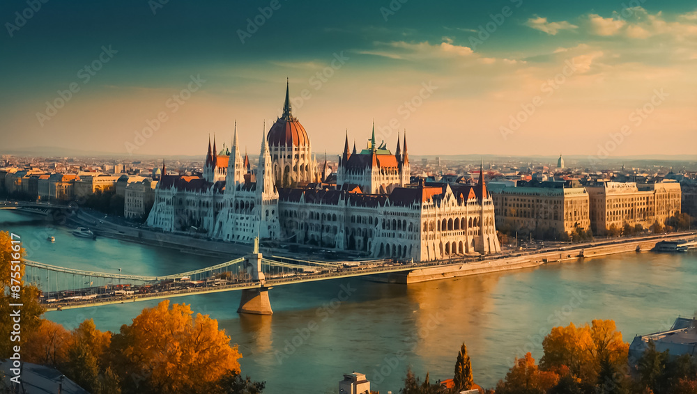 Obraz premium Stunning Budapest Hungary