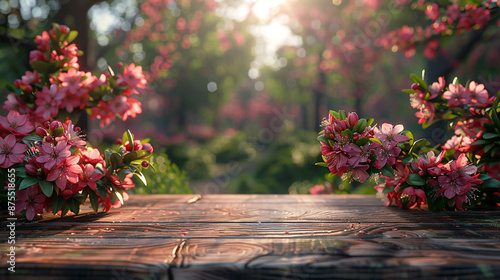 flowers in the park