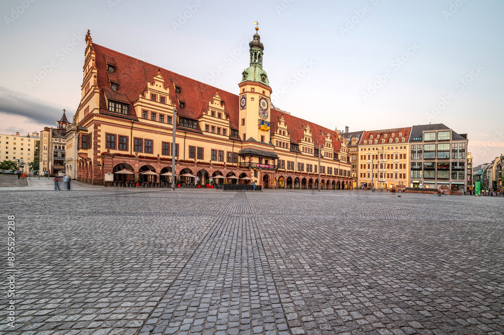 Fototapeta premium Old Town Hall Leipzig, Germany