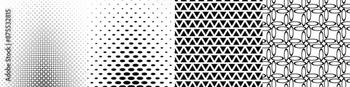Black and white pattern collection