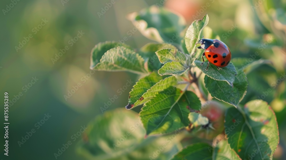 Background-colored ladybug. Natural insects. Background-colored ladybug. Natural insects.