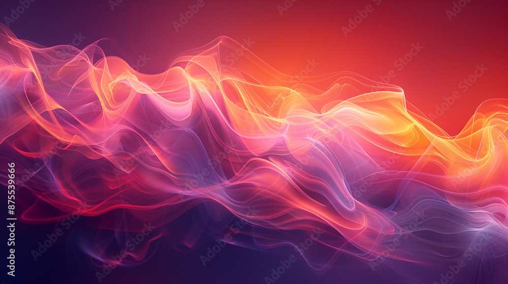 Abstract magenta coloured smoke on background, illuminated and glowing. Abstract magenta coloured smoke on background, illuminated and glowing.