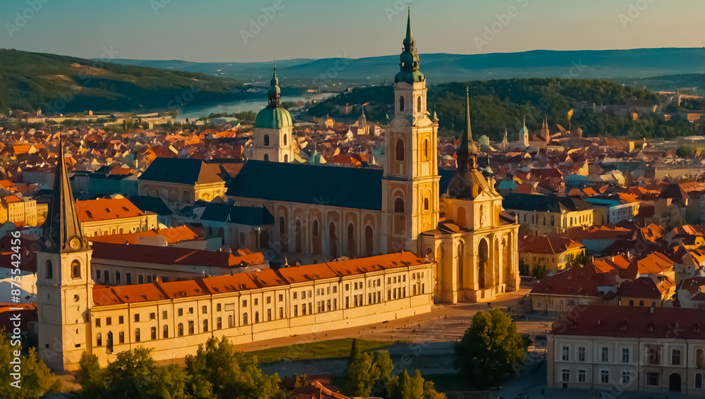 Obraz premium Stunning Eger Hungary