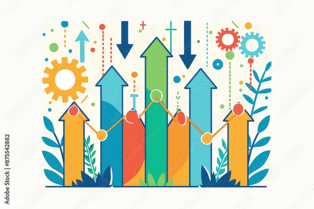 Chart of graphs paper financial development and Business idea A company strategy Chart of graphs paper financial development and Business idea A company strategy