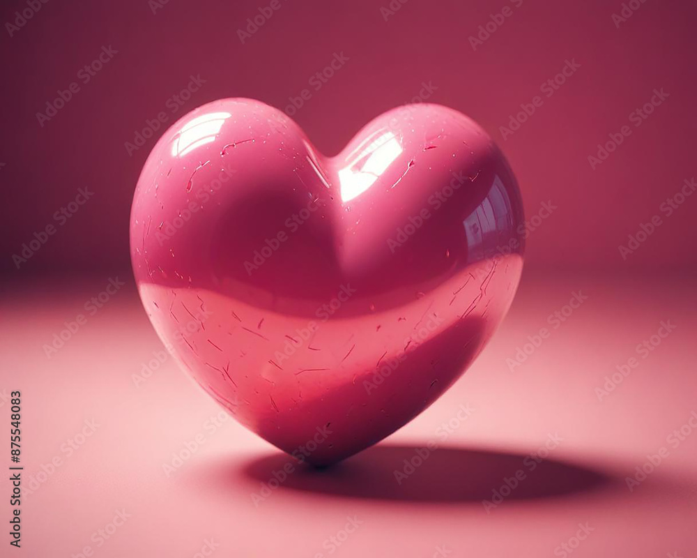 a unique heart element made with generative AI a unique heart element made with generative AI