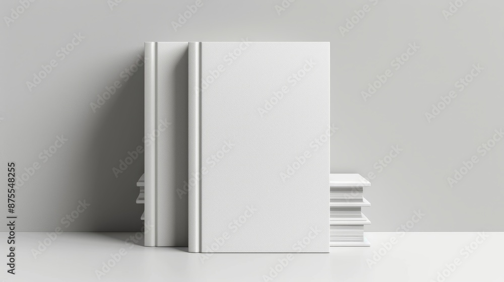 Book Cover - Pristine White Template - Cover Unveiling - Book Release - Grey Backdrop - Softcover - Hardback Book Cover - Pristine White Template - Cover Unveiling - Book Release - Grey Backdrop - Softcover - Hardback