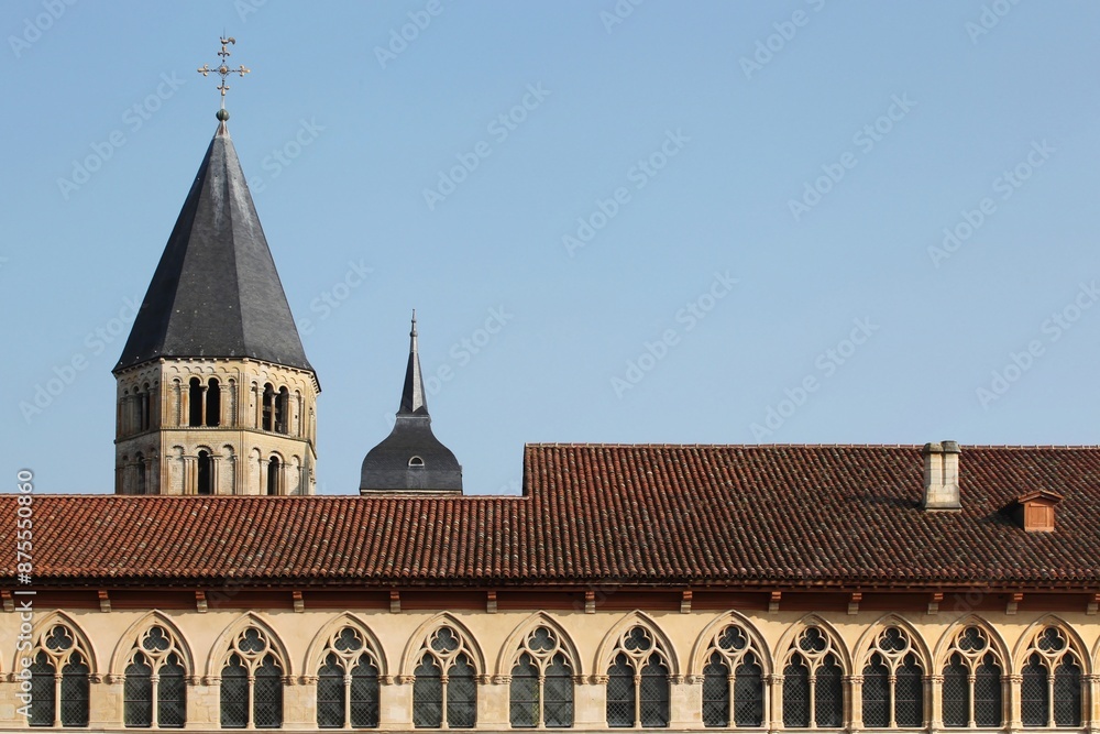 Φωτογραφία The abbey of Cluny in Burgundy, France