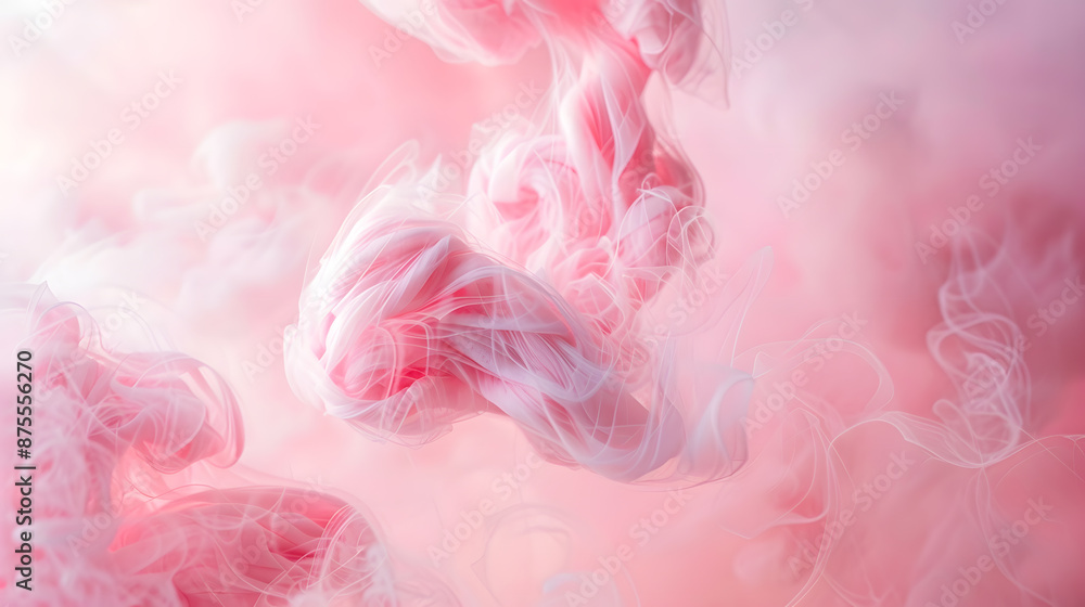 A pink and white smokey background with a pink and white swirl A pink and white smokey background with a pink and white swirl