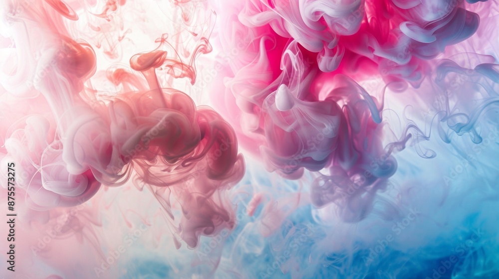 Fototapeta premium Colorful Ink in Water