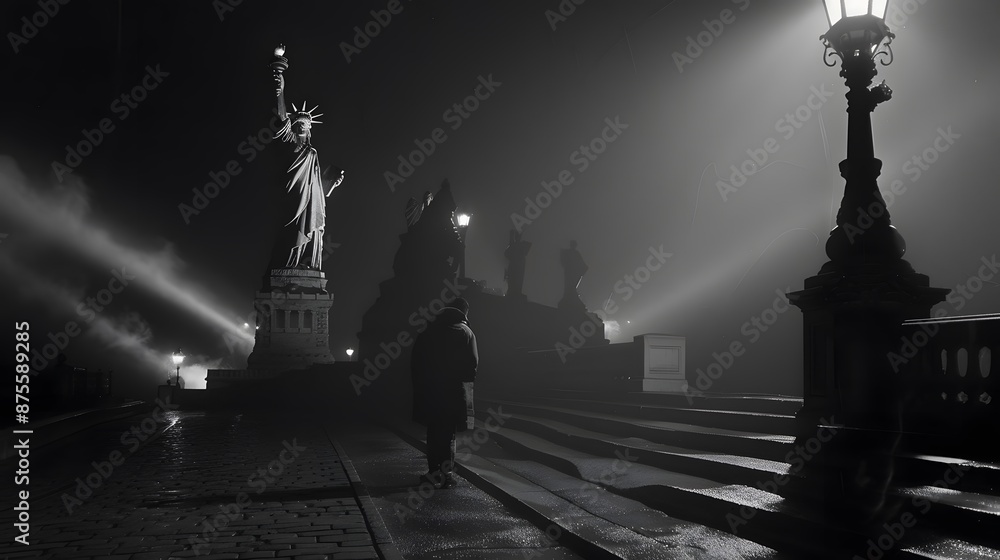 Obraz premium liberty statue