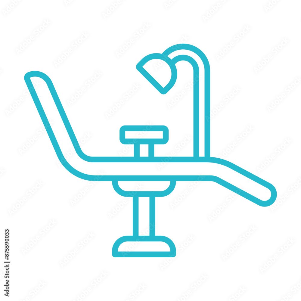 Dentist Chair Icon Dentist Chair Icon