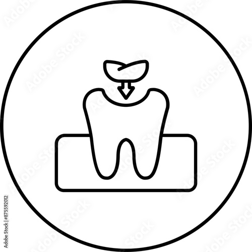 Dental Filling Icon