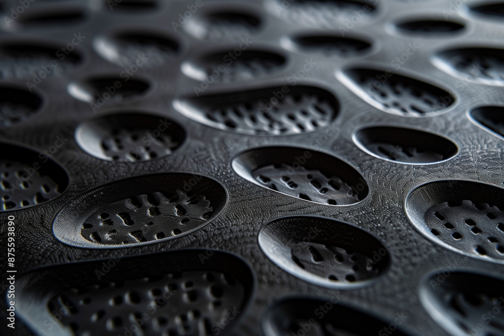 rubber-coated plastic surface with embossed patterns creating a dynamic and intricate visual effect rubber-coated plastic surface with embossed patterns creating a dynamic and intricate visual effect
