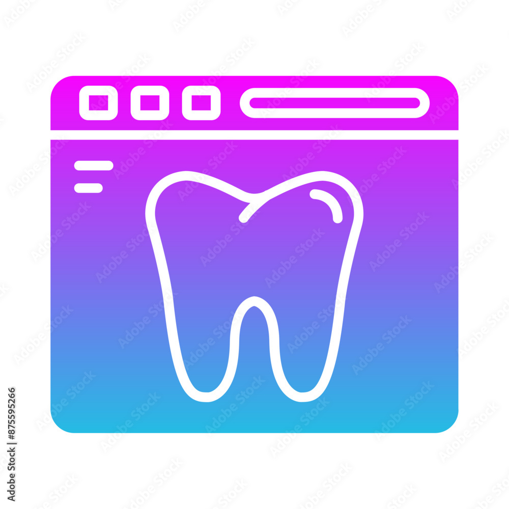 Obraz premium Browser Icon