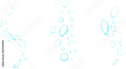 泡と水泡のイラスト