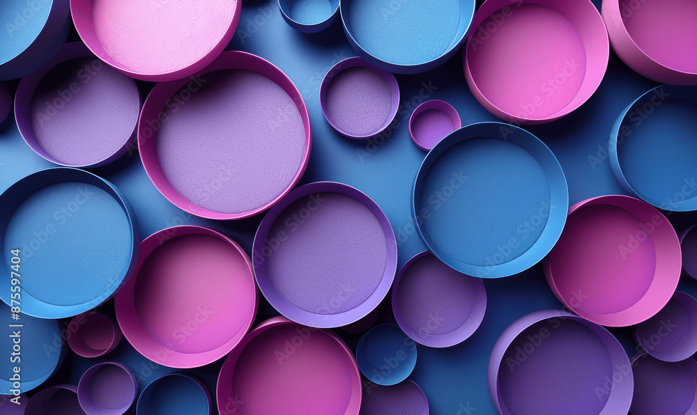 3D Abstract Blue Purple Background Modern Wallpaper Template Gradient Shapes 3D Abstract Blue Purple Background Modern Wallpaper Template Gradient Shapes