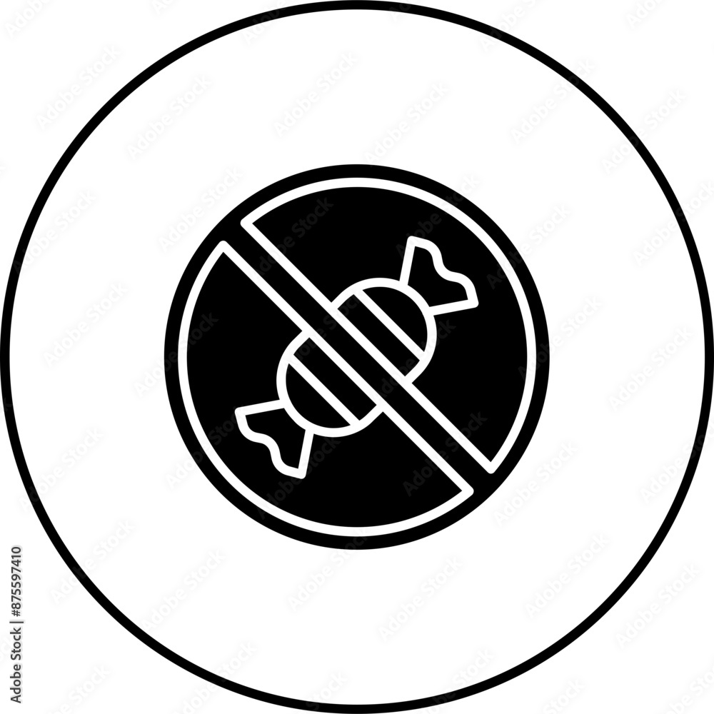 No Sweet Icon No Sweet Icon