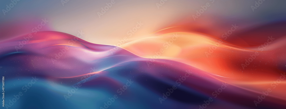 Fototapeta premium Minimalistic Gradient Background for Product Presentation or Social Media